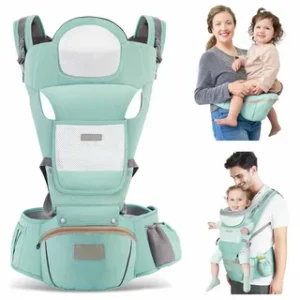 Adjustable Hip Seat Baby Carrier – Easy Carry for New Moms & Dads